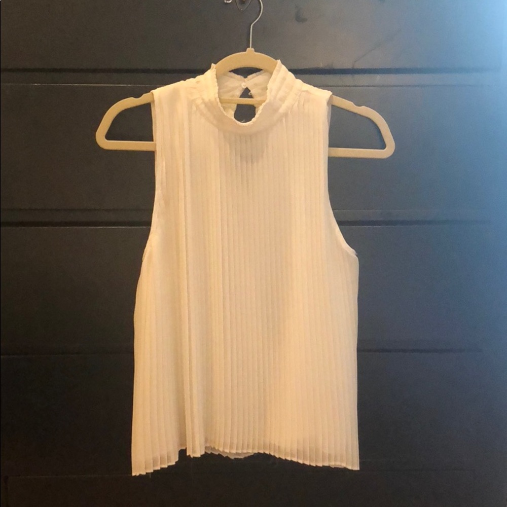 ZARA white top